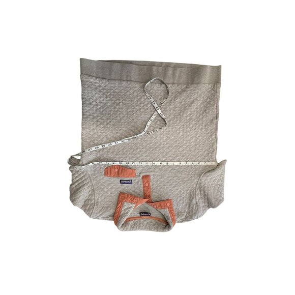 Patagonia Organic Cotton Quilt Snap-T Pullover Sweater Drifter Grey w/quartz coa - Picture 6 of 8